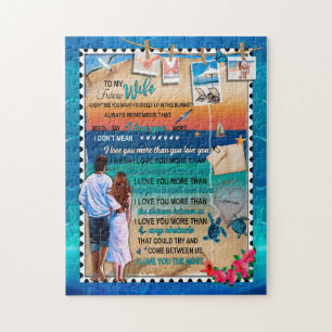 Puzzle Cadeaux pour femme   Lettre à ma femme amour de mo