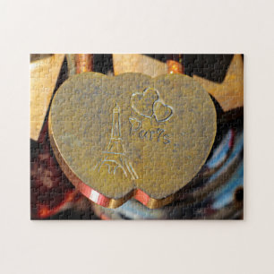 Puzzle Cadenas d'amour du Pont des Arts Paris.