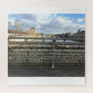 Puzzle Cadenas d'amour sur la Seine – Casse-tête de roman
