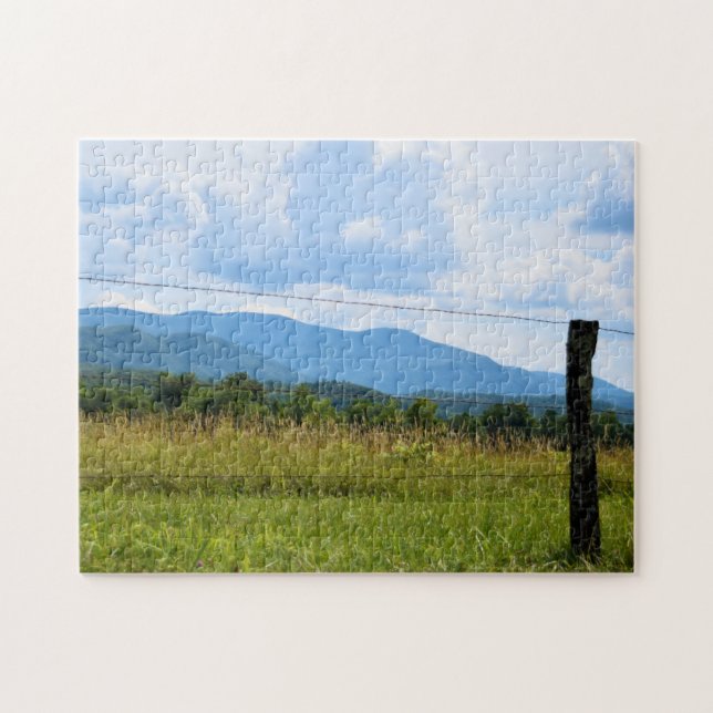 Puzzle Cades Cove - Smoky Mountain Nat'l Park - 11x14 (Horizontal)