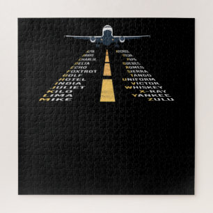 Puzzle Cadet de pilote d'appareil phonétique Cadet d'avio