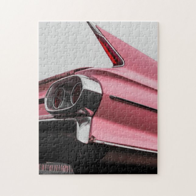 Puzzle Cadillac rose (Vertical)