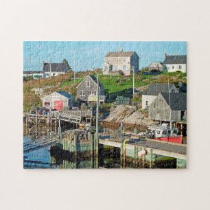 Puzzle Cadre de port Nouvelle-Écosse.