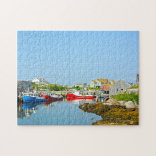 Puzzle Cadre de port Nouvelle-Écosse.