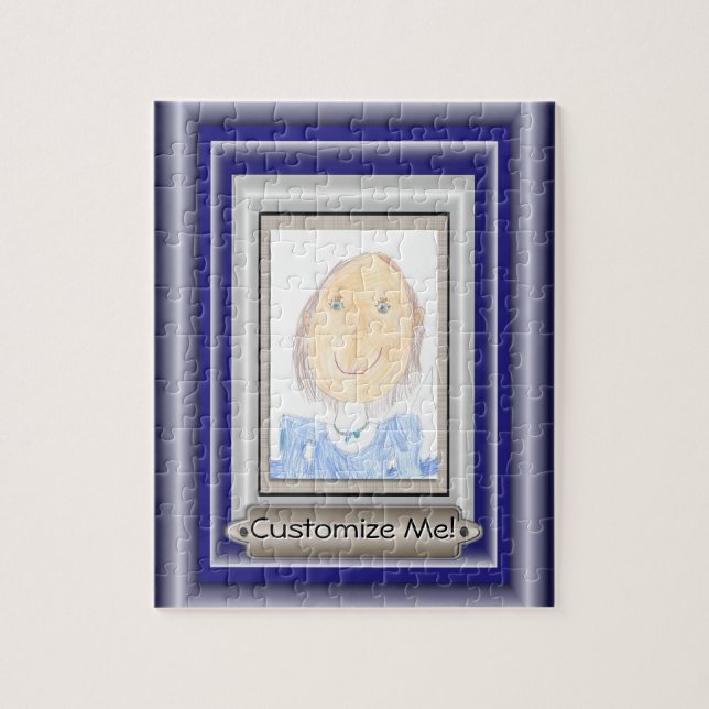 Puzzle Cadre et tapis créatifs pour votre chef d'oeuvre (Vertical)