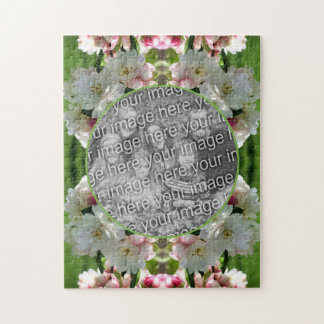 Puzzle Cadre Spring Crabappy Blossoms Ajouter Votre Photo
