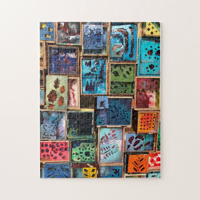 Puzzle Cadres colorés (Vertical)