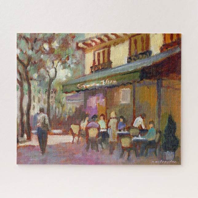 Puzzle Café 16x20 de Paris (Horizontal)