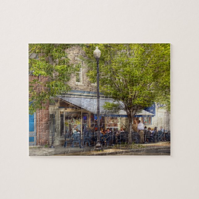 Puzzle Cafe - Albany, NY - Café de la Victoire (Horizontal)
