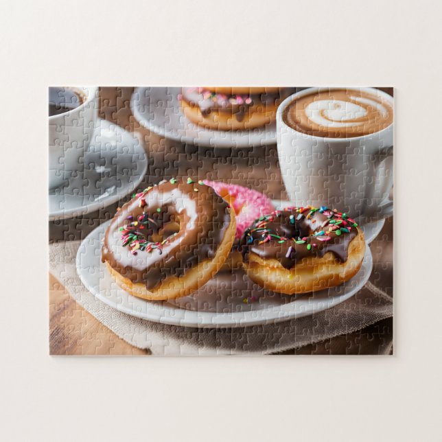 Puzzle Café et Donuts (Horizontal)