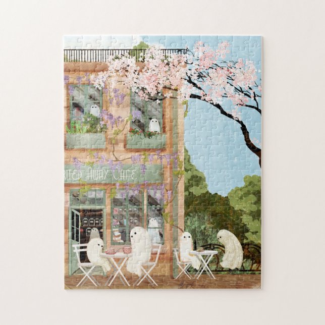 Puzzle Café Ghost (Vertical)