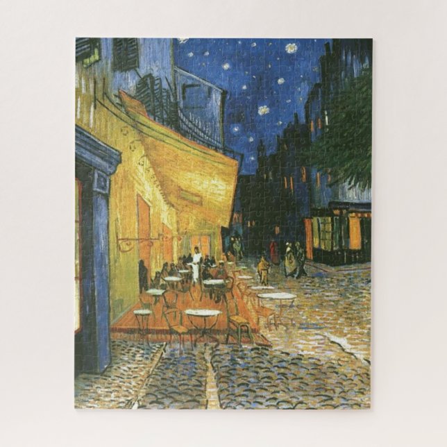 Puzzle Cafe Terrace - Vincent van Gogh Peinture Art (Vertical)