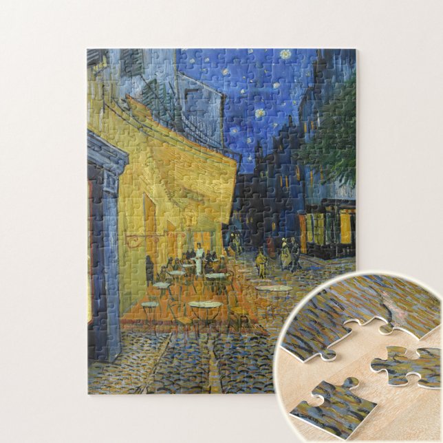 Puzzle Café Terrasse par Vincent Van Gogh (Créateur téléchargé)
