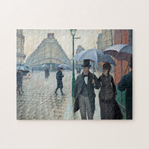 Puzzle Caillebotte Paris Street Rainy Day Painting