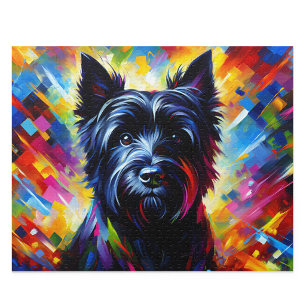 Puzzle Cairn Terrier : Chien Toto noir