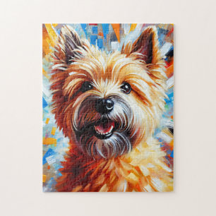 Puzzle Cairn Terrier Wheaten Chien Acrylique Amoureux des