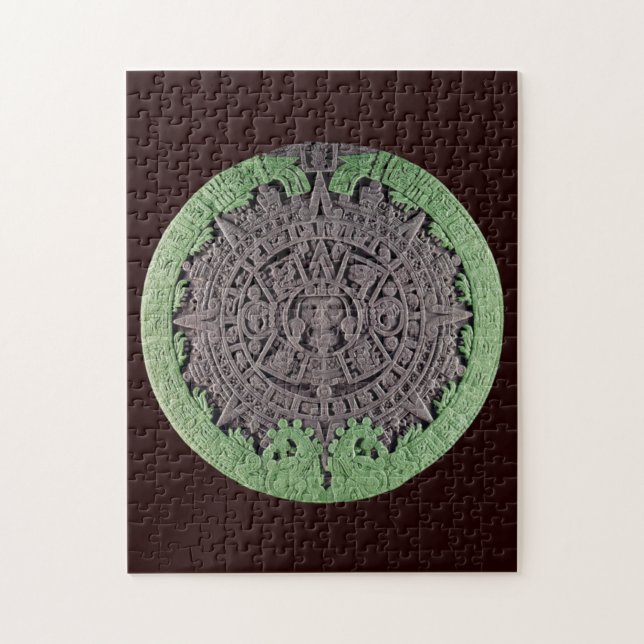 Puzzle Calendar maya - Mayan Style (Vertical)