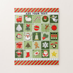 Puzzle Calendrier de l'Avent de Noël
