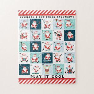 Puzzle Calendrier des fêtes de Noël