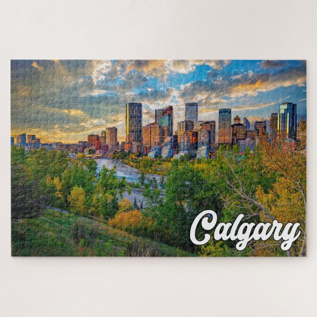 Puzzle Calgary, Alberta, Canada à couper le souffle (Horizontal)