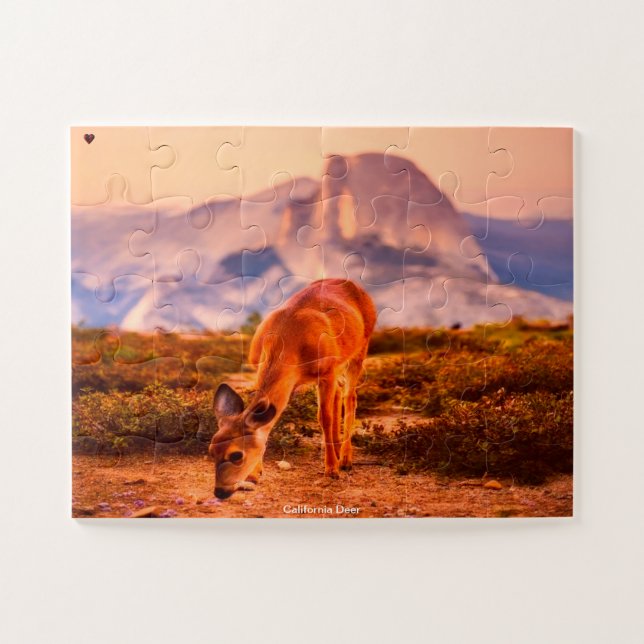 Puzzle California Deer (Horizontal)