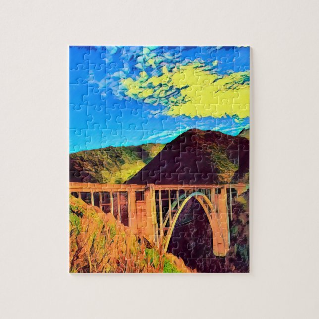 Puzzle Californie - BIXBY CREEK - Pont (Vertical)