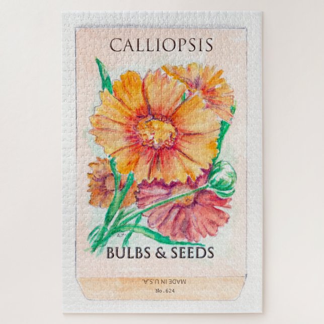 Puzzle Calliopsis (Vertical)