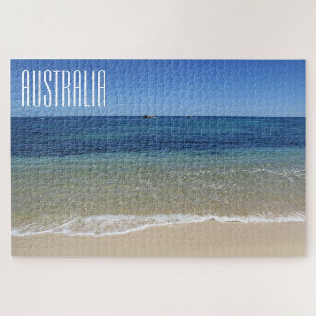 Puzzle calque de plage australienne (Horizontal)