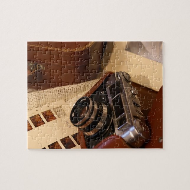 Puzzle Caméra analogique vintage (Horizontal)