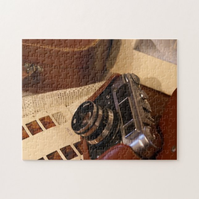 Puzzle Caméra analogique vintage (Horizontal)