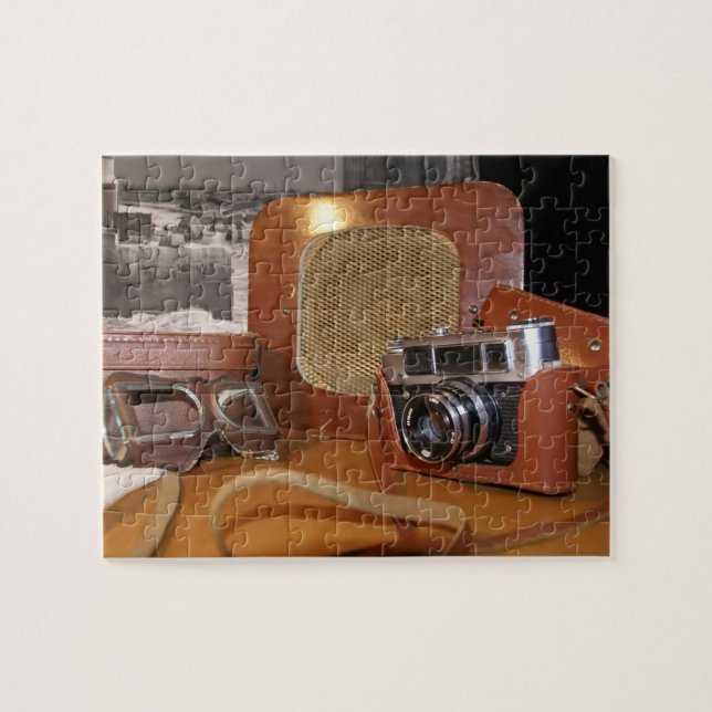 Puzzle Caméra analogique vintage (Horizontal)