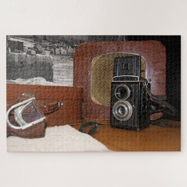 Puzzle Caméra-enregistreur analogique vintage (Horizontal)