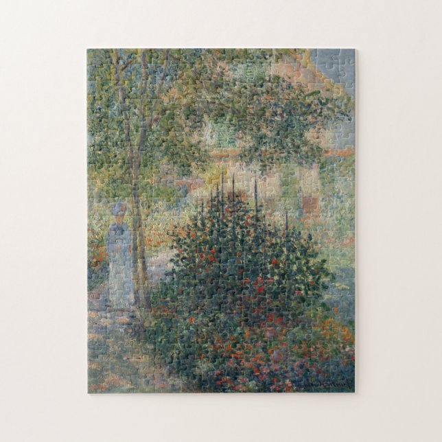 Puzzle Camille Monet Garden Argenteuil Monet Art (Vertical)
