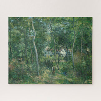 Puzzle Camille Pissarro Bord de Bois près de L'Hermitage