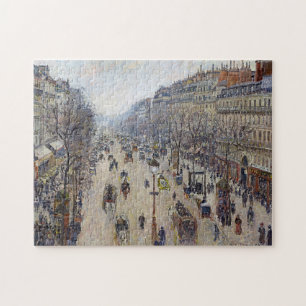 Puzzle Camille Pissarro - Boulevard Montmartre, matin