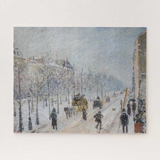 Puzzle Camille Pissarro - Boulevards extérieurs, Effet Ne (Horizontal)