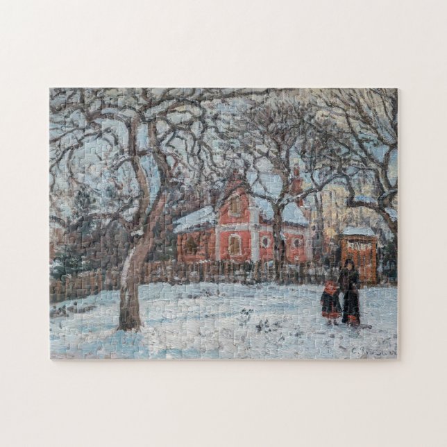 Puzzle Camille Pissarro - Chataigniers a Louvecienne (Horizontal)