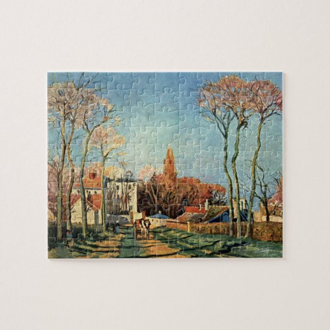 Puzzle Camille Pissarro Entrée du Village des Voisins (Horizontal)