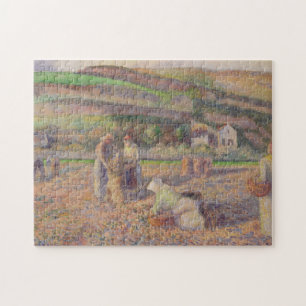Puzzle Camille Pissarro la récolte de pomme de terre