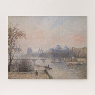 Puzzle Camille Pissarro - La Seine et le Louvre