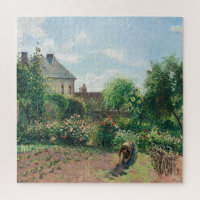 Camille Pissarro Le jardin de l'artiste à Eragny