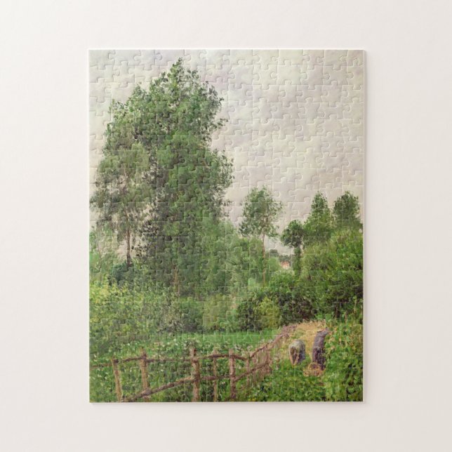Puzzle Camille Pissarro | Paysage, gris de temps un (Vertical)