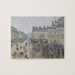 Puzzle Camille Pissarro Place du Theatre Francais, Pari