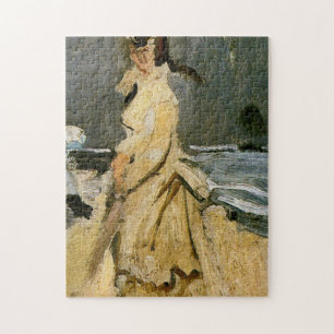 Puzzle Camille sur la plage Monet Art