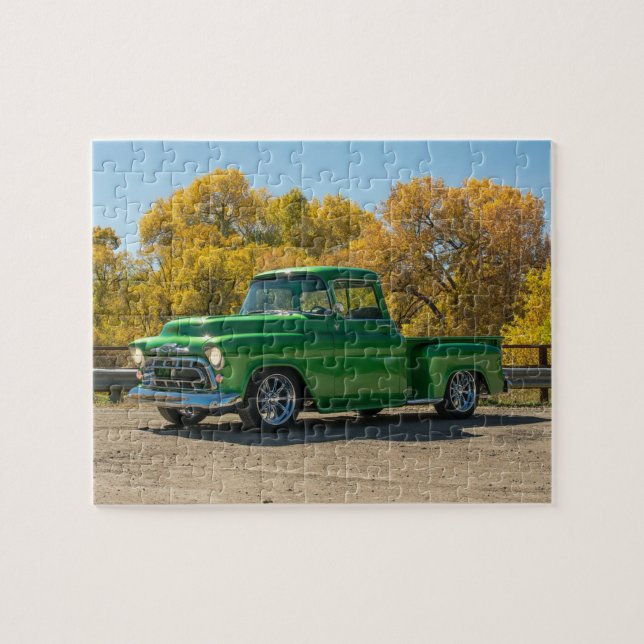 Puzzle Camion Américain Classique Vintage Antique (Horizontal)