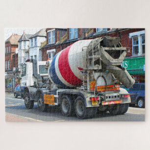 Puzzle Camion de bétonnage, Angleterre