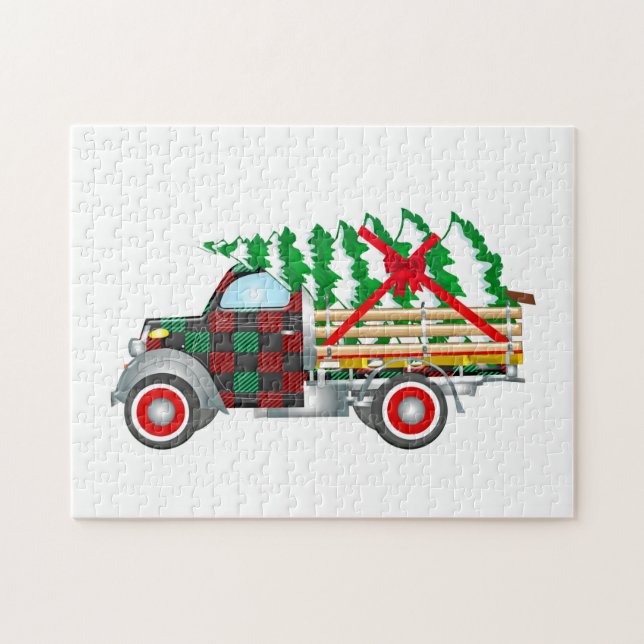 Puzzle Camion de Christma (Horizontal)
