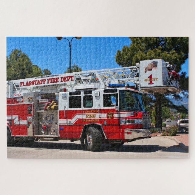 Puzzle Camion de pompiers, Flagstaff, Arizona (Horizontal)