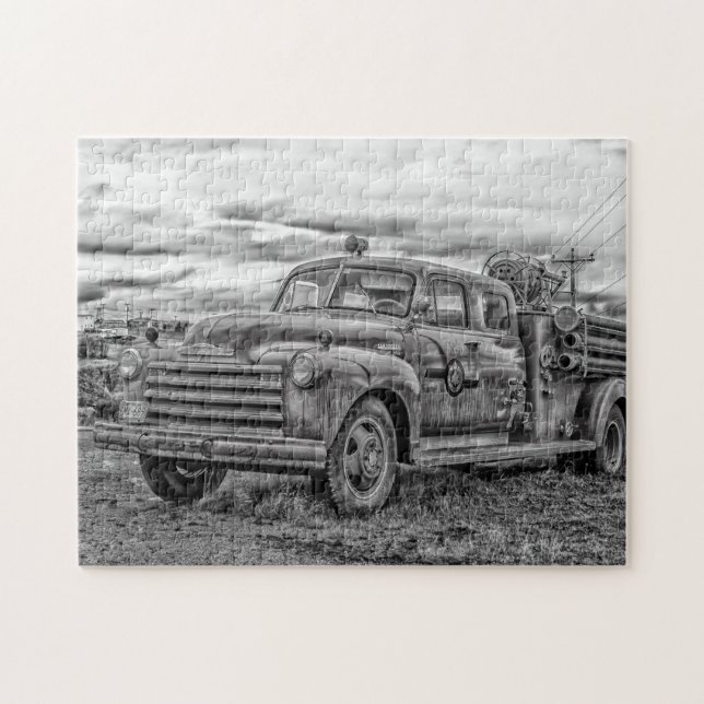 Puzzle Camion d'incendie de Bell Island (Horizontal)