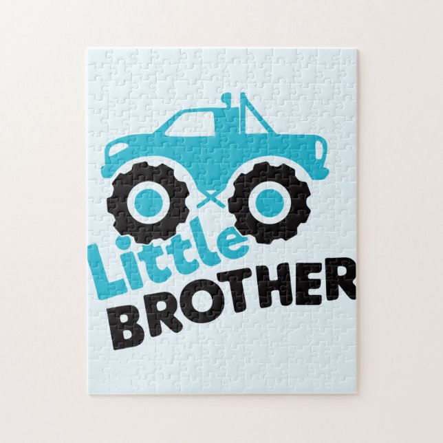 Puzzle Camion Little Brother Monster (Vertical)
